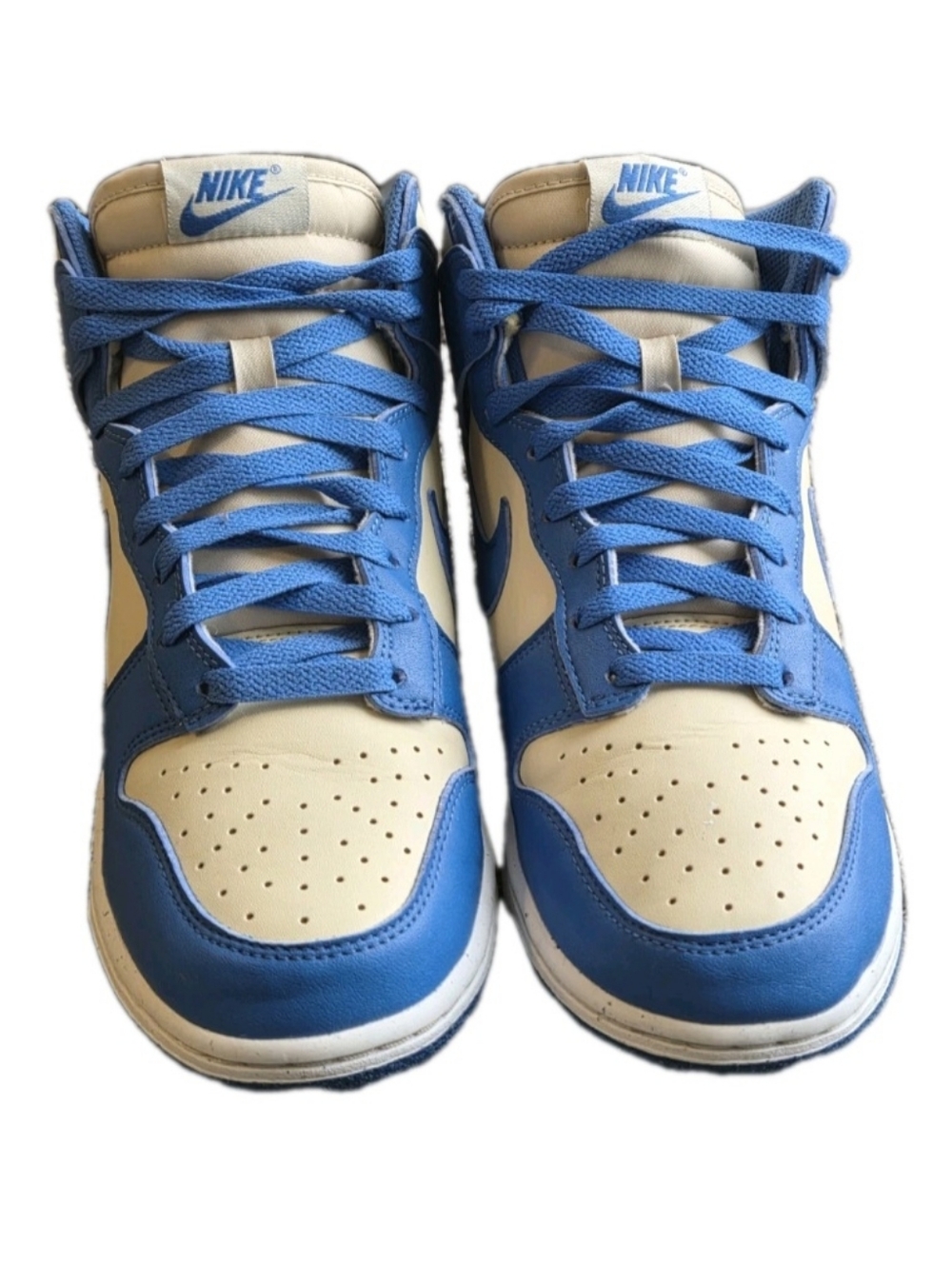 Nike Dunk High NN Next Nature Light Khaki Star Blue Limited FV5960-201 Wmns Sz 9 - Picture 4 of 14